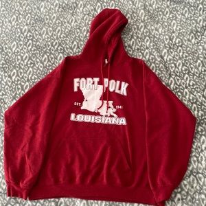 Red Fort Polk, Louisiana Hoodie